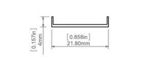 LED profilový kryt LIGER-22-10m mléčný 1 LED profilový kryt LIGER-22-10m mléčný small 1