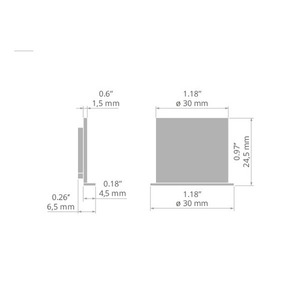 Černá koncovka pro profil KLUŚ LOKOM C24005C07 small 1