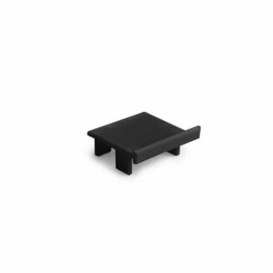 Černá koncovka pro profil KLUŚ LOKOM C24005C07 small 0