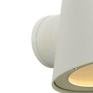 Venkovní nástěnné svítidlo Lucide Dingo bílé LED GU10 IP44 5W 320lm 3000K 14881/05/31 small 3