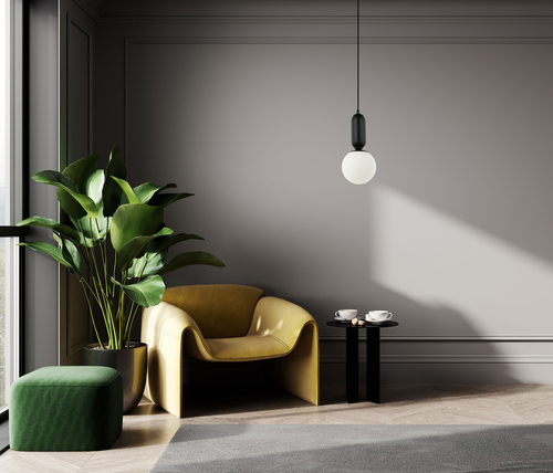 Kontrola Závěsné svítidlo Italux Aldeva E27 černé 1x40W PND-02340-1S-BK