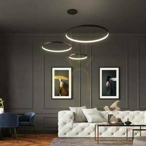 Lustr RIO 110 černý LED 4000K - Thoro small 15