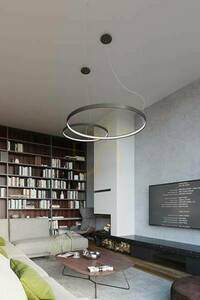 Lustr RIO 110 černý LED 4000K - Thoro small 17