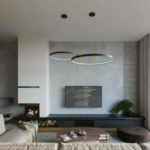 Lustr RIO 110 černý LED 4000K - Thoro small 18
