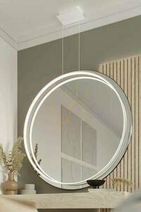 Závěsná lampa RIO 55 bílá 3000K Thoro small 7