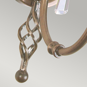 Nástěnné svítidlo Aegean 1 Light - Aged Brass Elstead small 2