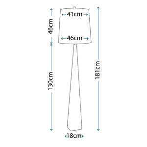 Světlá stojací lampa Ascent 1 - Leštěný nikl Elstead small 2