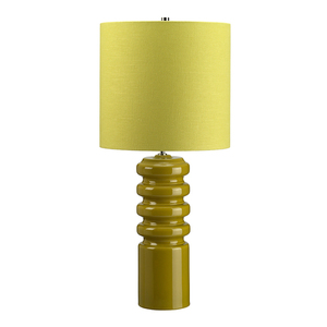 Světlá stolní lampa Contour 1 - Lime Elstead small 0