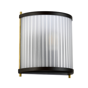 Corona 1 Light Wall Light - Museum Bronze Elstead small 1