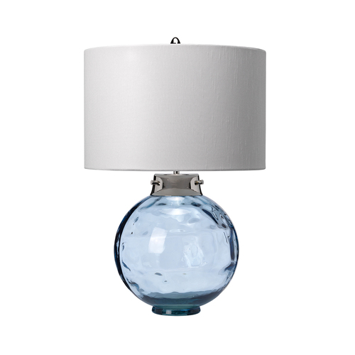 Kontrola Stolní lampa Kara - Modrá Elstead