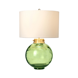 Stolní lampa Kara - tmavě zelená Elstead small 1