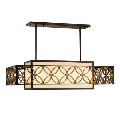 Kontrola Remy 4 Light Pendant Light Elstead