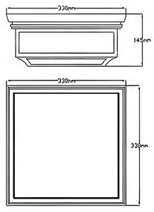 Shepherd 2 Light Flush Mount Elstead small 3