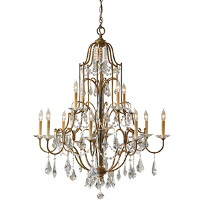 Valentina 12 Light Mu Lighti-Tier Lustr Elstead small 0