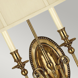 Cambridge 2 Light Wall Light Elstead small 3