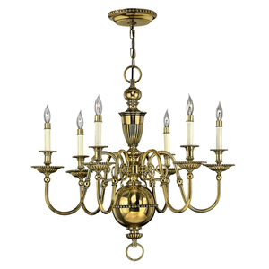 Cambridge 6 Light Lustr Elstead small 0