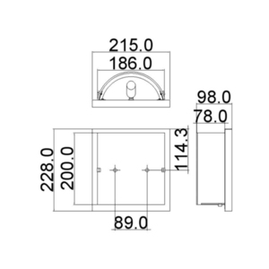 Daphne 1 Light Wall Light Elstead small 1