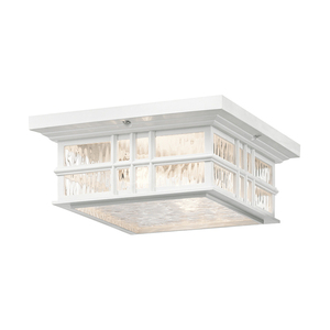 Beacon Square 2 Light Flush Mount Elstead small 0