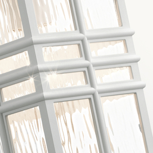 Beacon Square 1 Light Wall Lucerna Elstead small 2