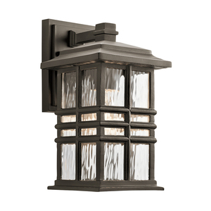 Beacon Square 1 Light Wall Lucerna Elstead small 0