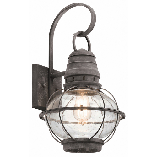 Kontrola Bridge Point 1 Light Large Wall Lantern Elstead