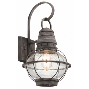 Bridge Point 1 Light Large Wall Lantern Elstead small 0