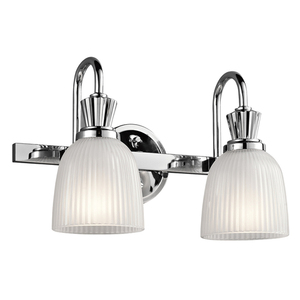 Cora 2 Light Wall Light Elstead small 0