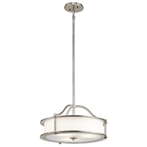 Emory 3 závěsná/polopropustná lampa - klasická cínová Elstead small 0