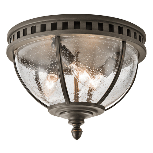 Kontrola Halleron 3 Light Ceiling Flush Elstead