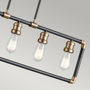 Imahn 5 Light Linear Lustr Elstead small 3