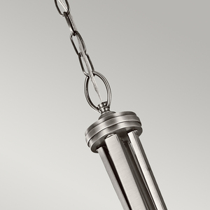 Velká závěsná lampa Lacey 4 - starožitný cín Elstead small 1