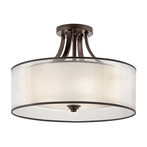 Kontrola Plafond Lacey 4 - Mission Bronze Elstead