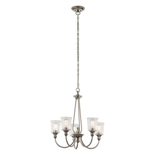 Kontrola Lustr Waverly 5 Light - Classic Pewter Elstead