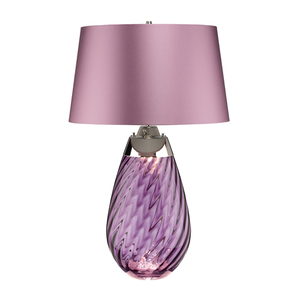Lena 2 Světlá velká švestková stolní lampa Elstead small 0