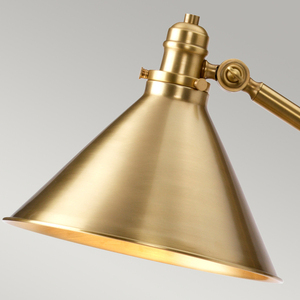 Světlá stojací lampa Provence 1 - Aged Brass Elstead small 3