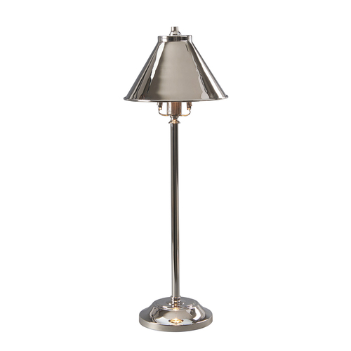 Kontrola Provence 1 Light Stick Lamp - Leštěný nikl Elstead