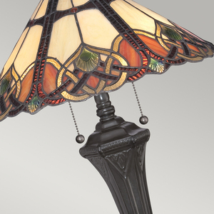 Cambridge 2 Light stolní lampa Elstead small 2
