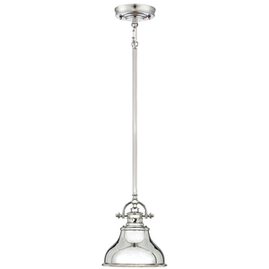 Mini závěsné svítidlo Emery 1 Light - Imperial Silver Elstead small 0