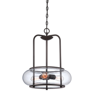 Trilogie 3 Light Pendant - Old Bronze Elstead small 0