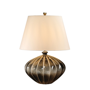 Rib Pumpkin 1 Light Stolní lampa Elstead small 0