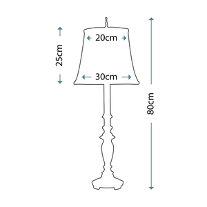 Maine 1 Light Stolní lampa Elstead small 1