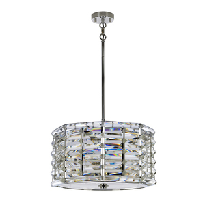 Shoal 4 Light Pendant Lamp Elstead small 1
