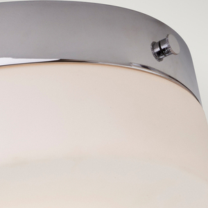 Tamar 1 Light Large Flush Light – leštěný chrom Elstead small 1