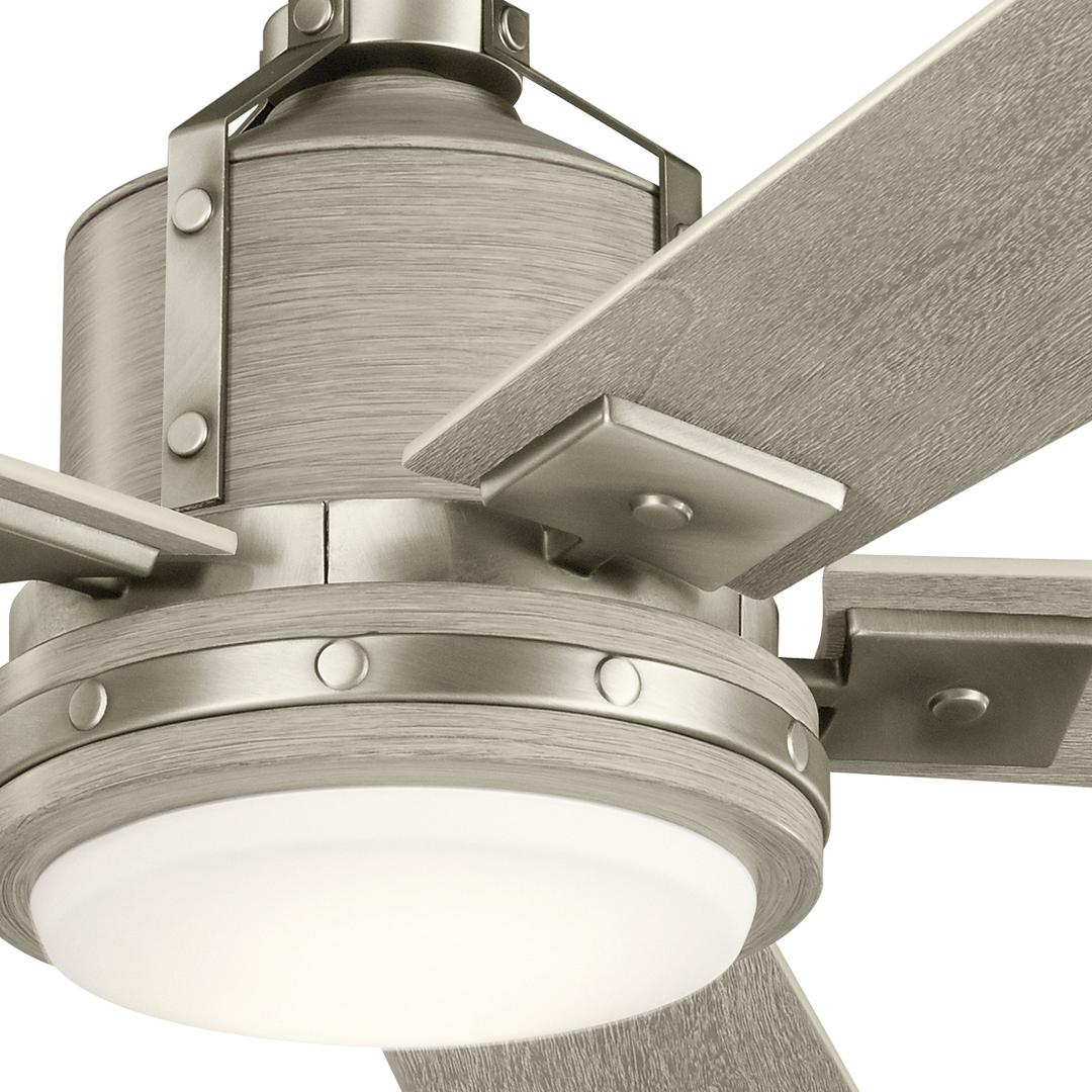 Pohled Ventilátor Colerne Broušený nikl, LED IP20, domácí ventilátor 132cm Ventilátor Colerne Broušený nikl, LED IP20, domácí ventilátor 132cm