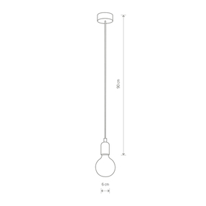 Závěsné svítidlo Nowodvorski SILICONE 6403 bílé E27 6 cm small 1
