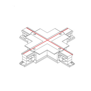 Příslušenství pro přípojnice CTLS RECESSED POWER X CONNECTOR 8680 Nowodvorski small 1