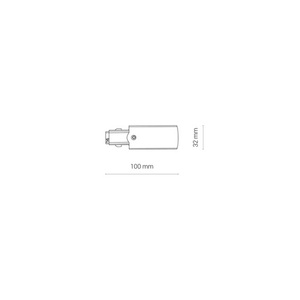 Příslušenství pro přípojnice CTLS POWER END CAP PRAVÝ PE-R 8713 Nowodvorski small 3