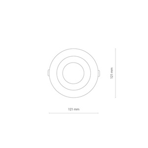 Downlight CL KEA LED 20W 4000K IP44 8772 Nowodvorski small 8
