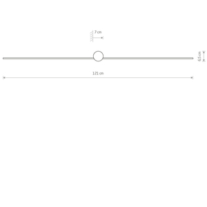 Nástěnné svítidlo PIN LED L 8130 Nowodvorski small 4