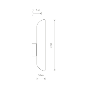 Nástěnné svítidlo EYE WALL CUT 7993 Nowodvorski small 1